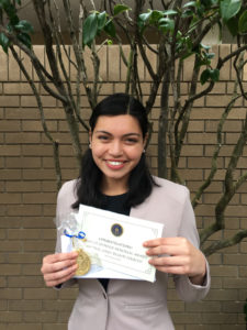 Brooke Alviar, Seymour Central Coast finalist 2017-18