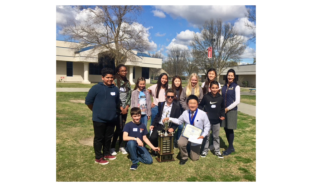 Cruikshank Middle Schoolers win Quiz Bowl at CSF/CJSF Central Region Spring Conference