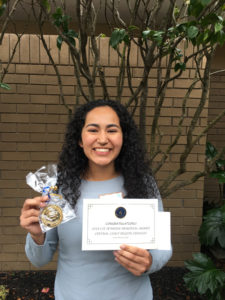 Gabriela Avila, Seymour Central Coast Award Recipient 2017-18