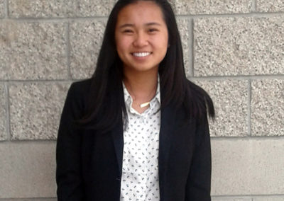 Clara Ho, Millennium High School, finalist CSF 2017-18 Seymour Award Central Region