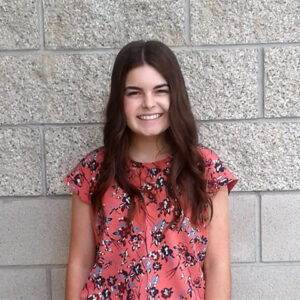Hayley Fernandes, Mission Oak High School, finalist CSF 2017-18 Seymour Award Central Region