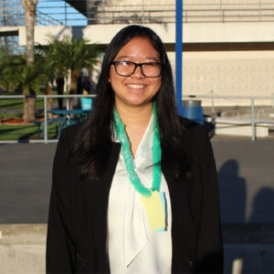 Kaylie Chen, Seymour South Central finalist 2017-18. Adolfo Camarillo HS, Chapter 542, CSF Adviser Colleen Colburn.