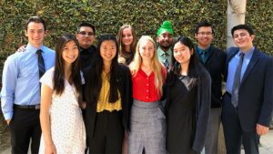CSF Seymour Award 2018-19 South Region group photo of ten finalists
