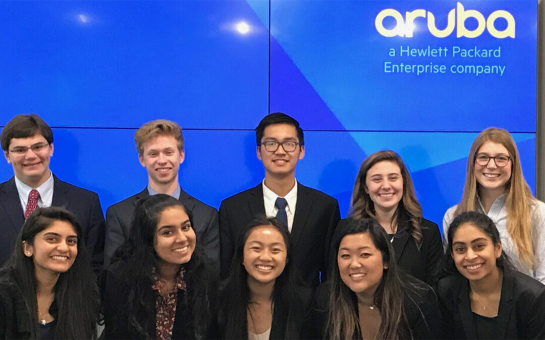 Seymour Central Coast 2018-19 Finalists Alexander Beck, Benjamin Bloomberg, Austin Hoang, Ava Silva, Lauren McBride, Sanjana Kantipudi, Amisha Wadhwa (Recipient), Jane Tran, Julie Son, Nina Patel