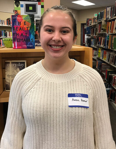 Seymour North 2019 Finalist Marianne Homer, Vintage High School Chapter 934, Adviser Newton Thomas