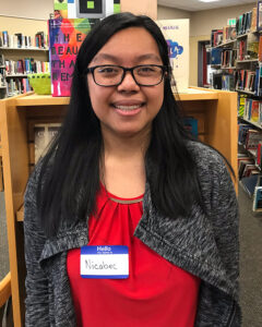 Seymour North 2019 Finalist Nicabec Casido, Clear Lake High School Chapter 269, Adviser Elisa Prather