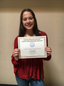 Avery Weagant, Chapter 280 Sycamore Middle School