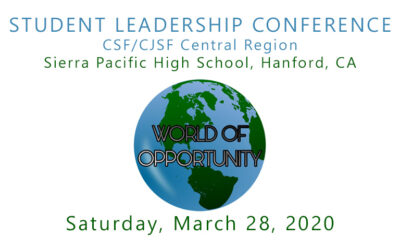 REGISTER NOW STUDENT LEADERSHIP CONFERENCE CENTRAL REGION | MARCH 28, 2020