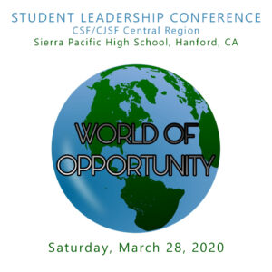 Central Student Leadership COnference 2020 World of Opportunity