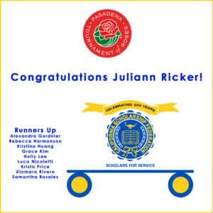Congratulations CSF Rose Parade Float Contest