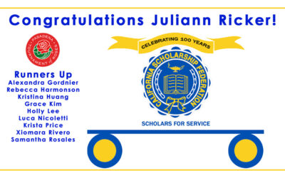 Congratulations Juliann! CSF Rose Parade Float Design Contest Winners Announced