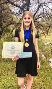 Kayley Sietsma, Chapter 976 Wallace Middle School, Adviser Meg Hairell