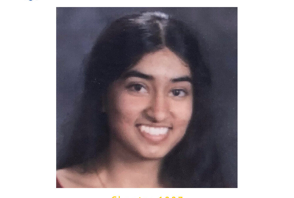 Gurneet Kaur, 2020 CSF Seymour Award Central Region Finalist