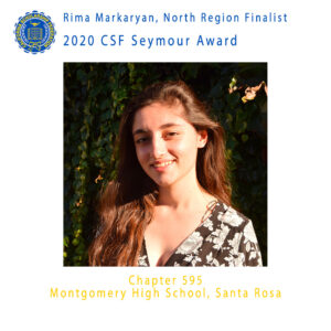 Rima Makaryan, 2020 CSF Seymour Award North Region Finalist