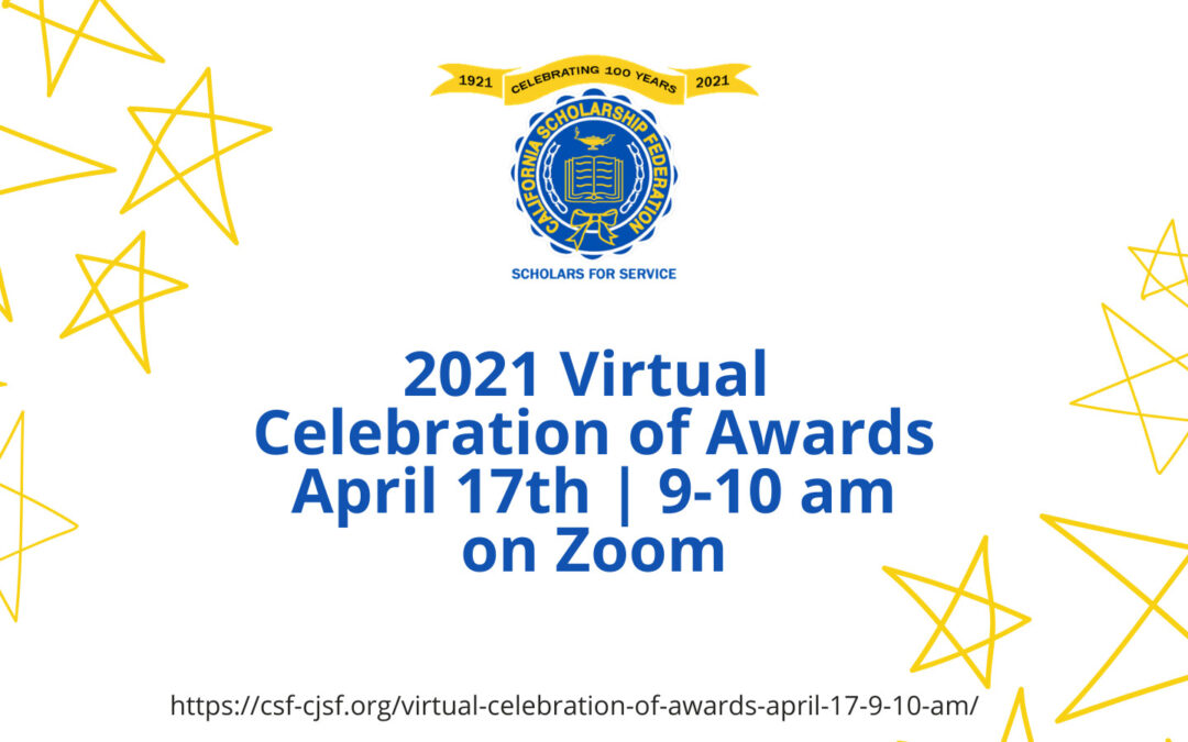 2021 Virtual Celebration of Awards