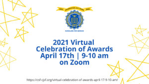 2021 Virtual Celebration of Awards