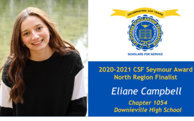 Eliane Campbell Seymour Award 2020-2021 North Region Finalist