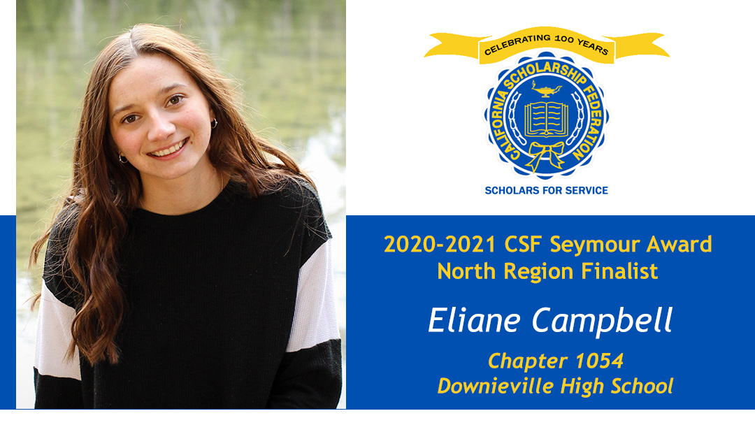 Eliane Campbell Seymour Award 2020-2021 North Region Finalist