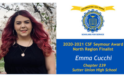 Emma Cucchi Seymour Award 2020-2021 North Region Finalist