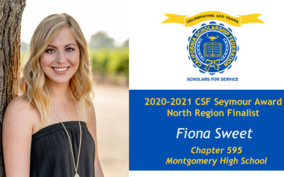 Fiona Sweet Seymour Award 2020-2021 North Region Finalist