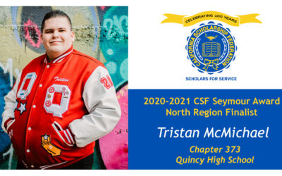 Tristan McMichael Seymour Award 2020-2021 North Region Finalist