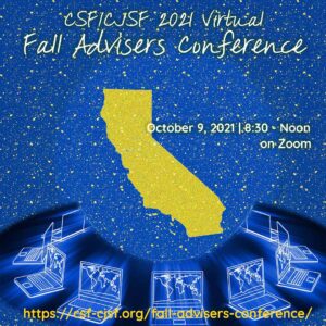 CSF/CJSF 2021 Fall Advisers Conference