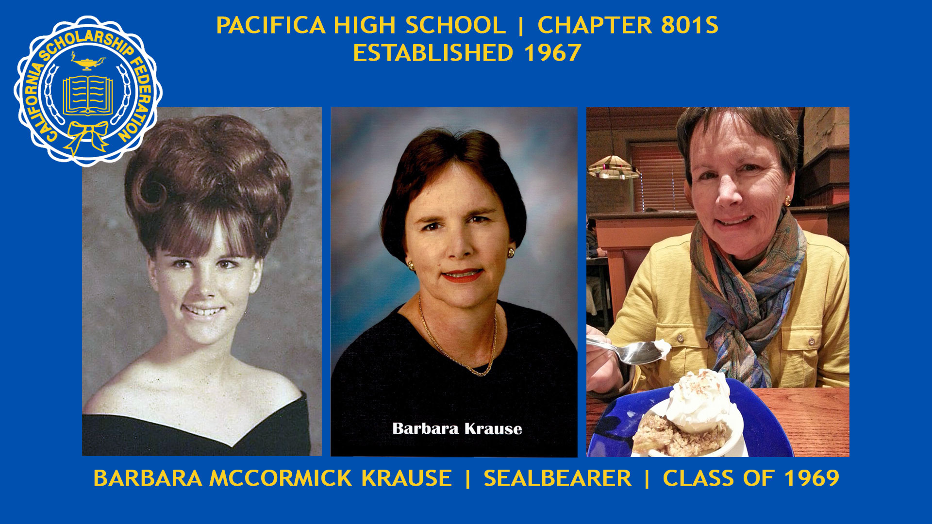 Barbara McCormick Krause | Pacifica High School, Garden Grove