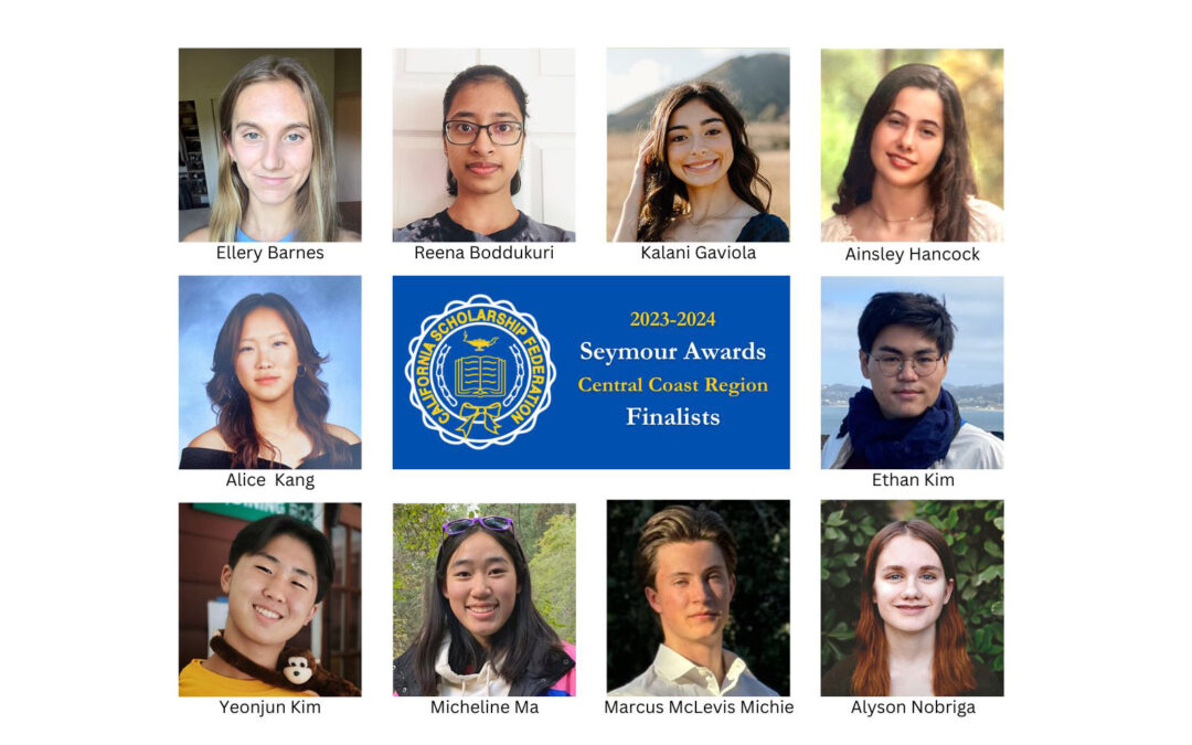 CSF Seymour Awards 2023-2024 Central Coast Region Finalists