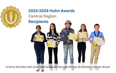 2023-2024 HUHN AWARDS CENTRAL REGION RECIPIENTS