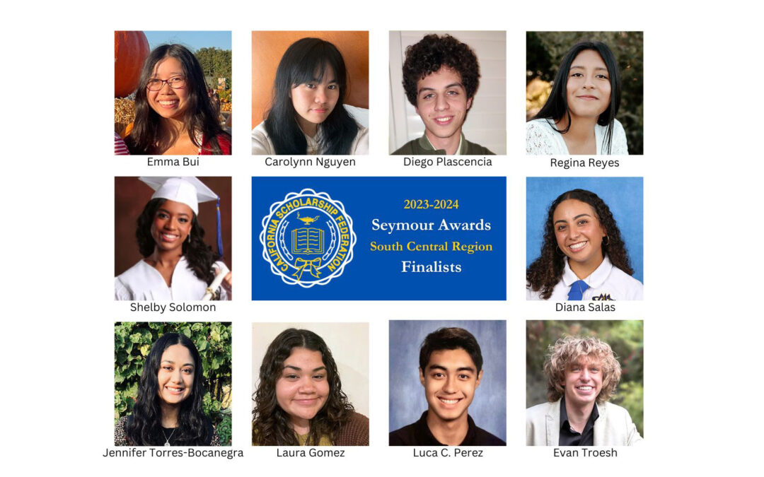 2023-2024 SEYMOUR AWARDS SOUTH CENTRAL REGION FINALISTS