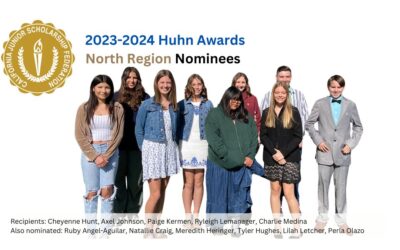 2023-2024 HUHN AWARDS NORTH REGION RECIPIENTS