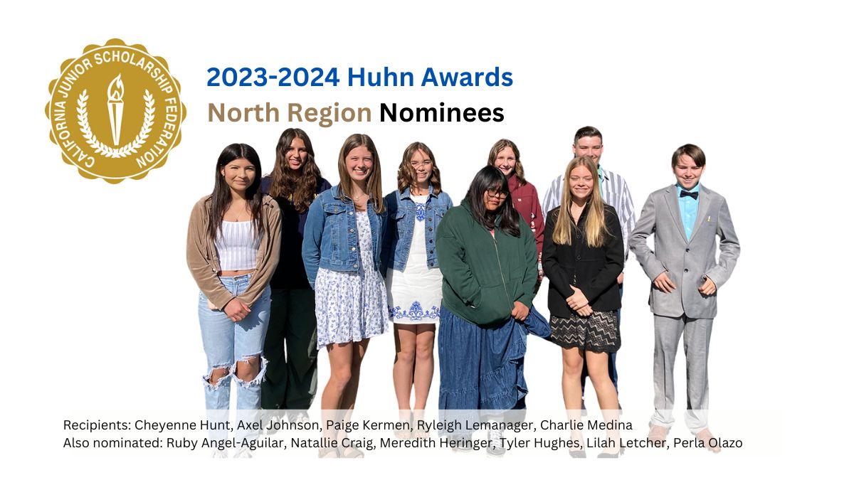 2023-2024 HUHN AWARDS NORTH REGION