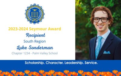 2023-2024 SEYMOUR AWARDS SOUTH REGION FINALIST – LUKE SONDERMAN