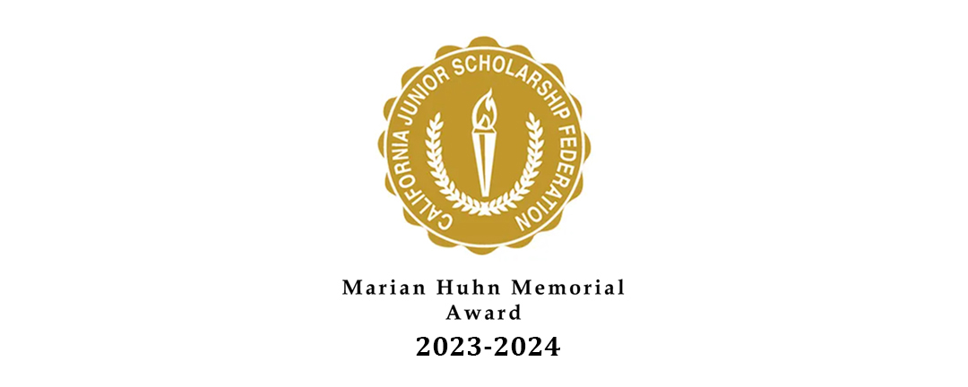 CJSF Marian Huhn Memorial Award 2023-2024