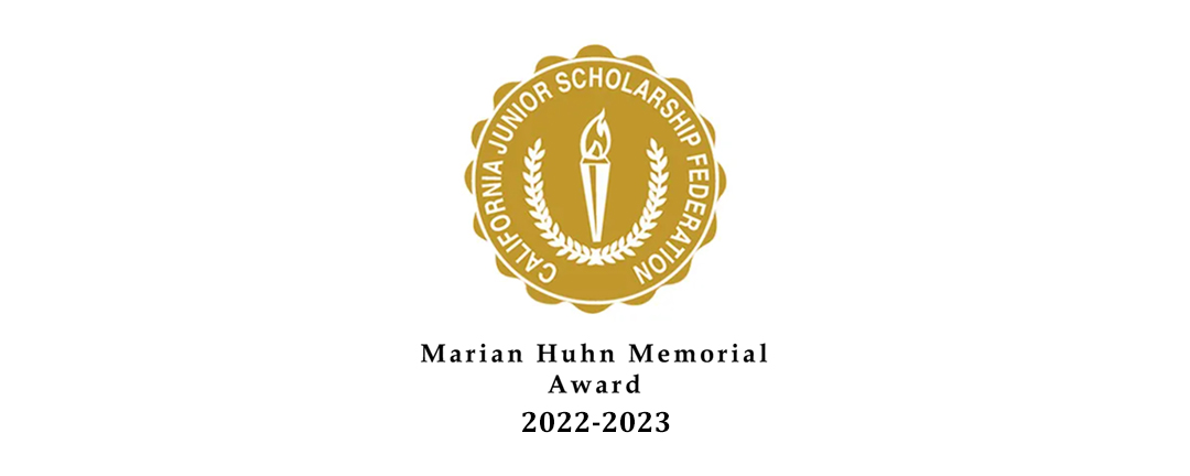 CJSF Marian Huhn Memorial Award 2022-2023