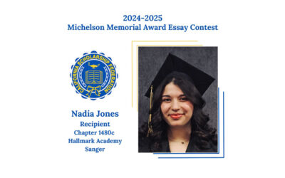 2024-2025 MICHELSON AWARD ESSAY CONTEST RECIPIENT – NADIA JONES