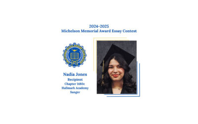 2024-2025 MICHELSON AWARD ESSAY CONTEST RECIPIENT – NADIA JONES