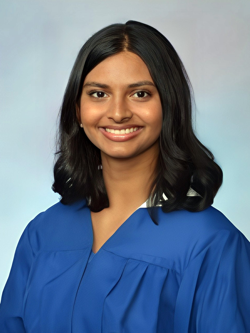 CSF 2024-2025 Seymour Award Finalist Ritika Appanagari<br />
Chapter 809<br />
Presentation High School<br />
Adviser Sara Domian