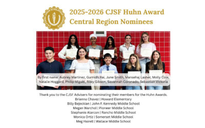 CSF Announces the 2025–2026 CJSF Huhn Award Central Region Nominees