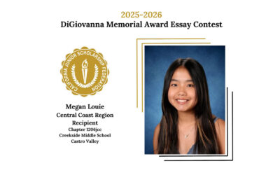 CSF Congratulates Megan Louie, the 2025-2026 CJSF DiGiovanna Award Central Region Region Recipient