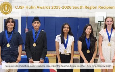 CSF Announces the 2025–2026 CJSF Huhn Award South Region Recipients