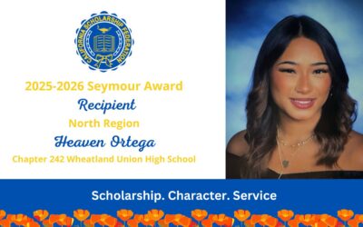 CSF Congratulates Heaven Ortega, the 2025–2026 Seymour Award North Region Recipient