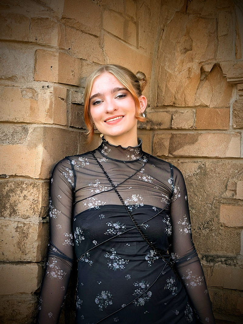 Brianna Bonfiglio, 2025-2026 Seymour Award South Central Region Finalist